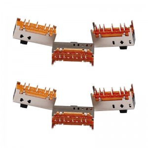 lasc sleamhnáin ss25d01 dúbailte-Rae 12-bioráin lasc sleamhnáin táirge leictreonach táirge micrea -ingearach sleamhnán ingearach